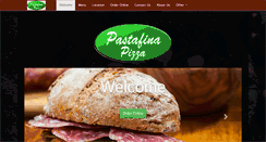 Desktop Screenshot of pastafinapizza.com